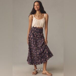 Anthropologie Luelle Maxi Skirt